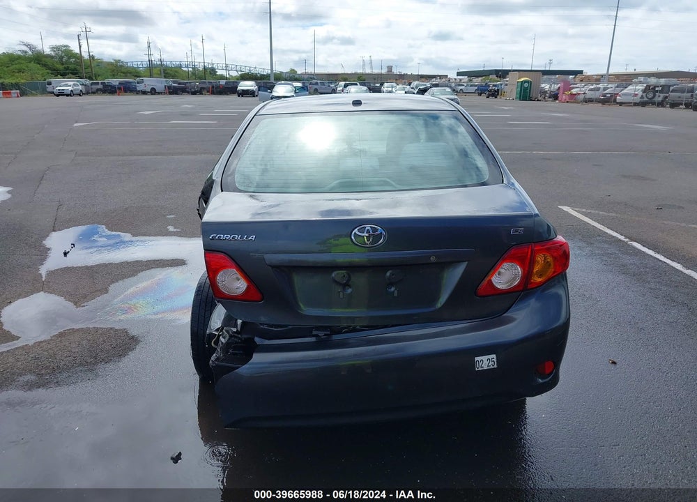 2009 TOYOTA COROLLA LE/S/XLE VIN: 1NXBU40E39Z002780