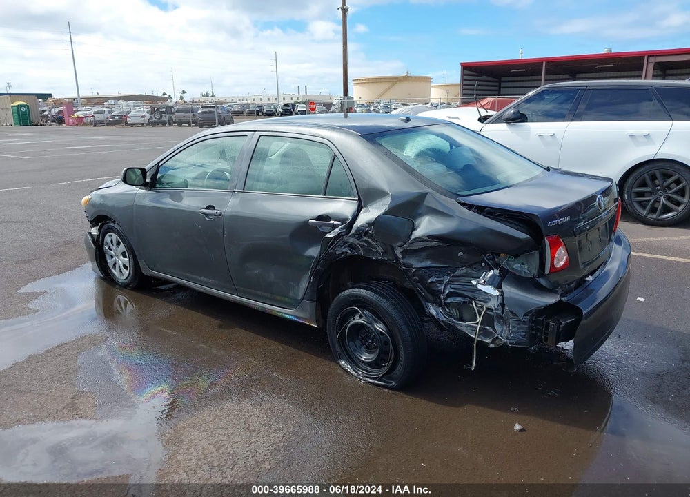 2009 TOYOTA COROLLA LE/S/XLE VIN: 1NXBU40E39Z002780