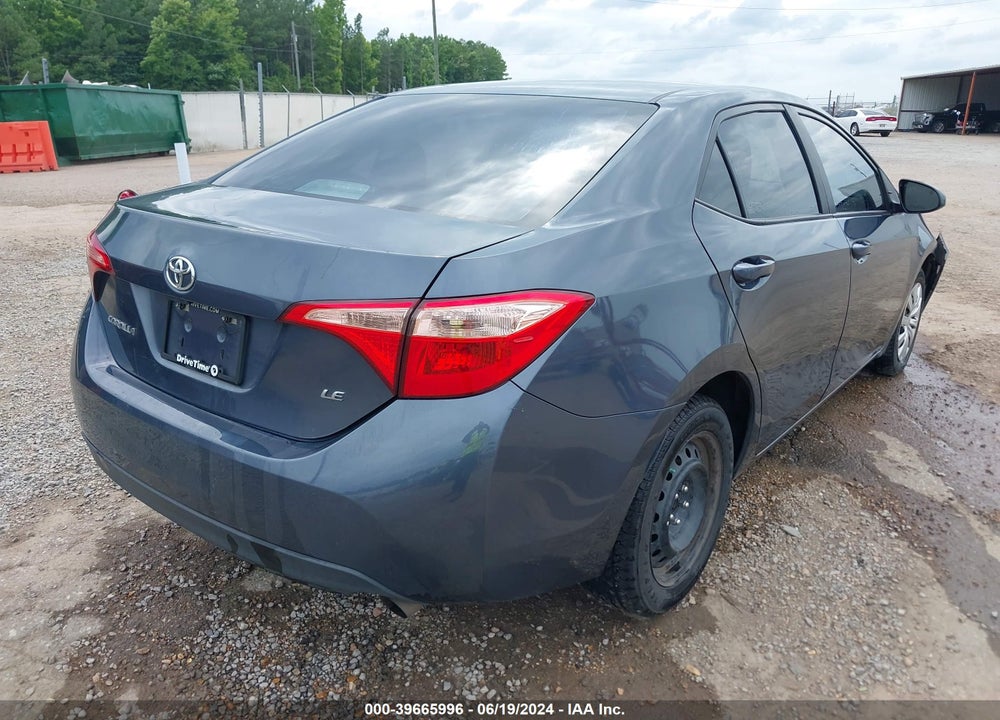2017 TOYOTA COROLLA LE VIN: 5YFBURHE8HP722755