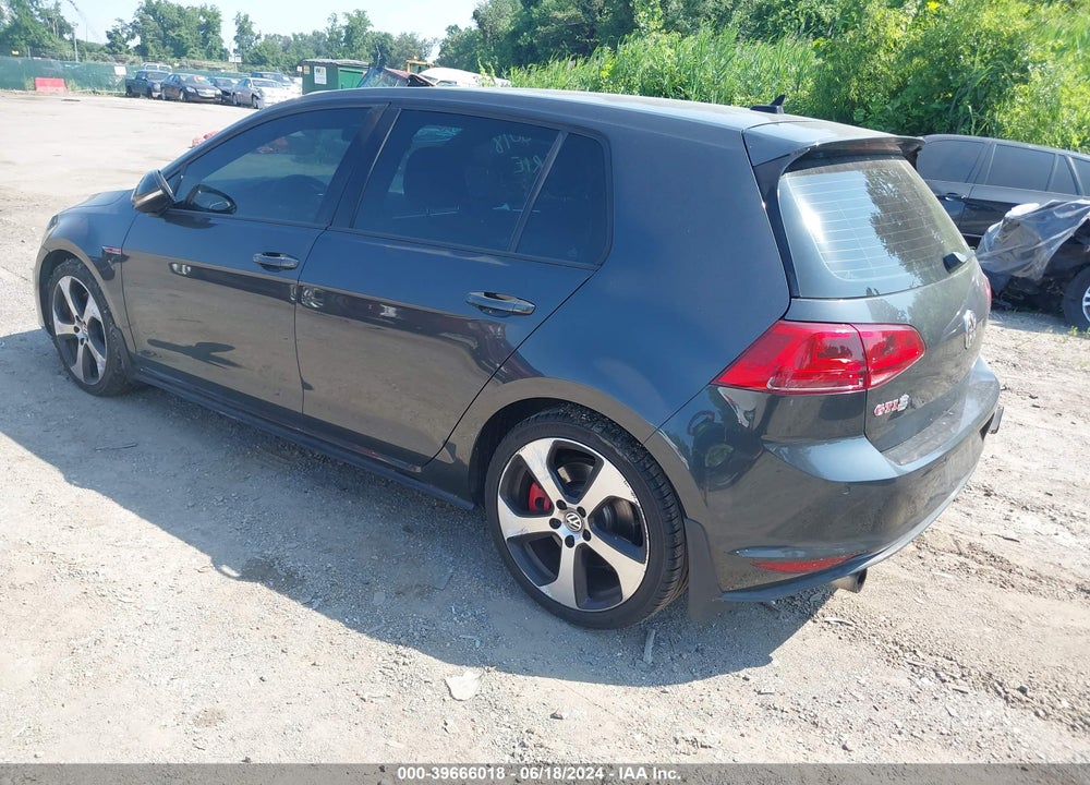 2015 VOLKSWAGEN GOLF GTI 2.0T AUTOBAHN W/PERFORMANCE PACKAGE 4-DOOR VIN: 3VW547AU4FM091717