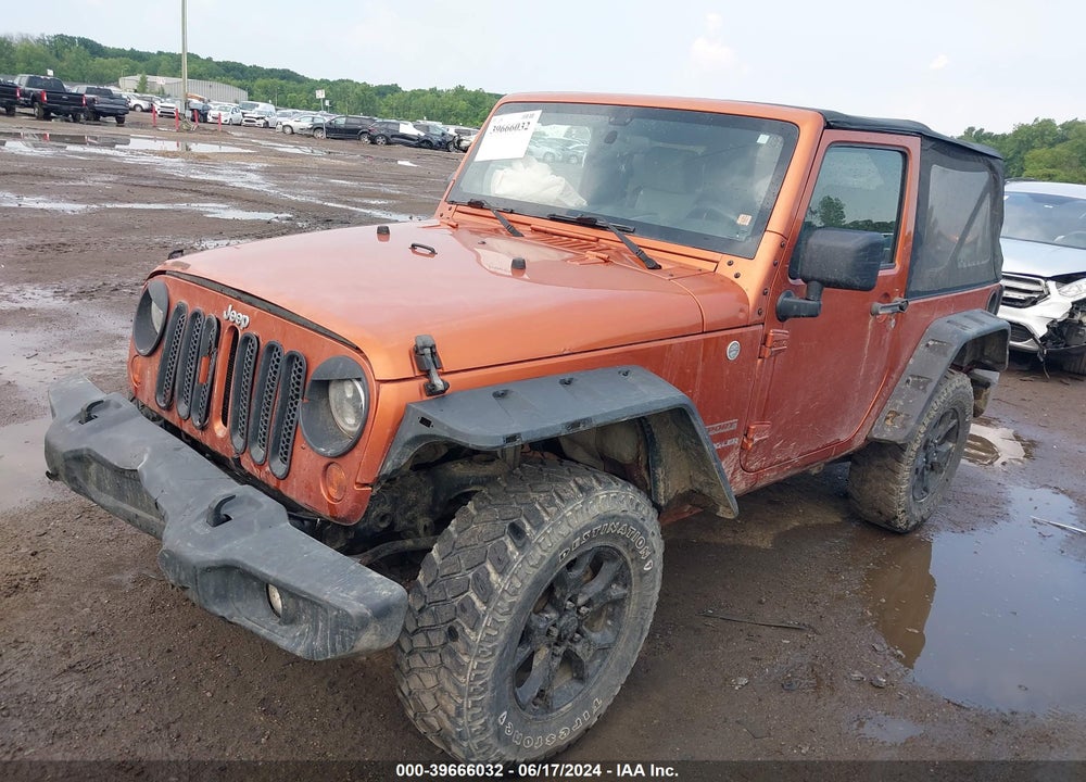 2010 JEEP WRANGLER SPORT VIN: 1J4AA2D1XAL231160