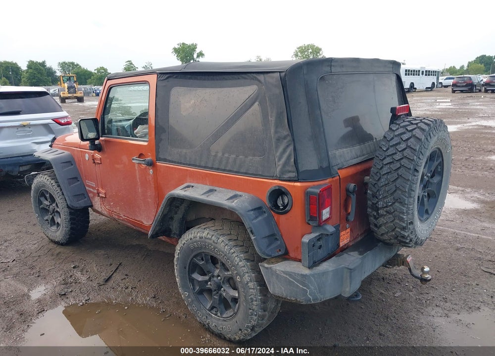 2010 JEEP WRANGLER SPORT VIN: 1J4AA2D1XAL231160