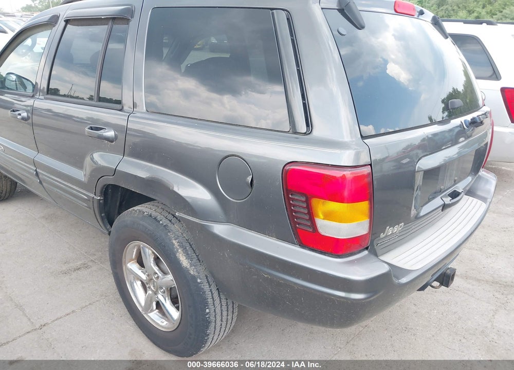 2002 JEEP GRAND CHEROKEE OVERLAND VIN: 1J8GW68J12C204944