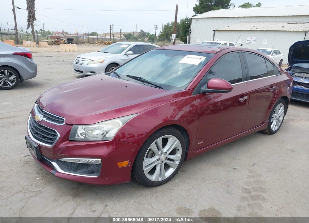 2015 CHEVROLET CRUZE LTZ VIN: 1G1PG5SB7F7243528