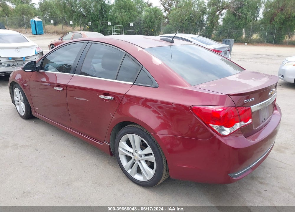 2015 CHEVROLET CRUZE LTZ VIN: 1G1PG5SB7F7243528