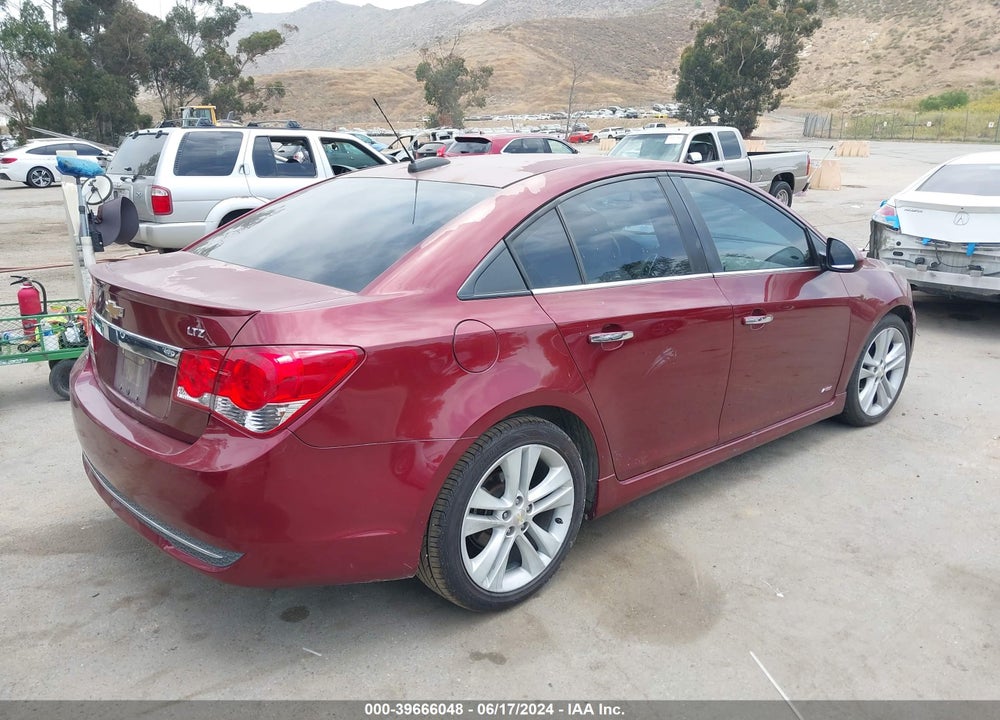 2015 CHEVROLET CRUZE LTZ VIN: 1G1PG5SB7F7243528