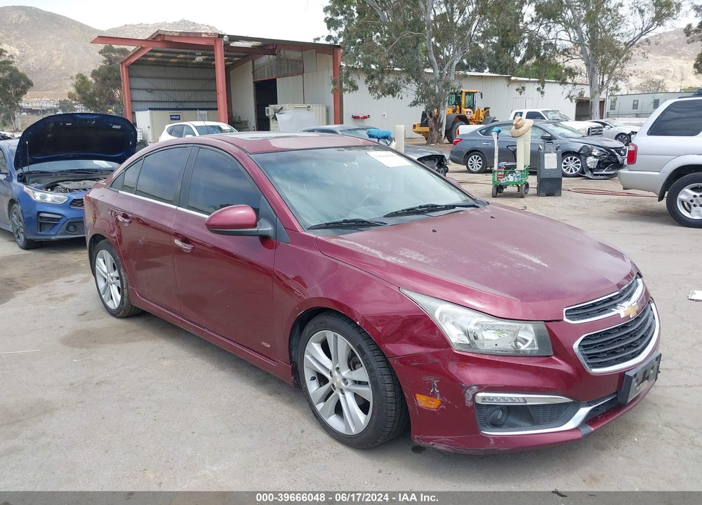 2015 CHEVROLET CRUZE LTZ VIN: 1G1PG5SB7F7243528