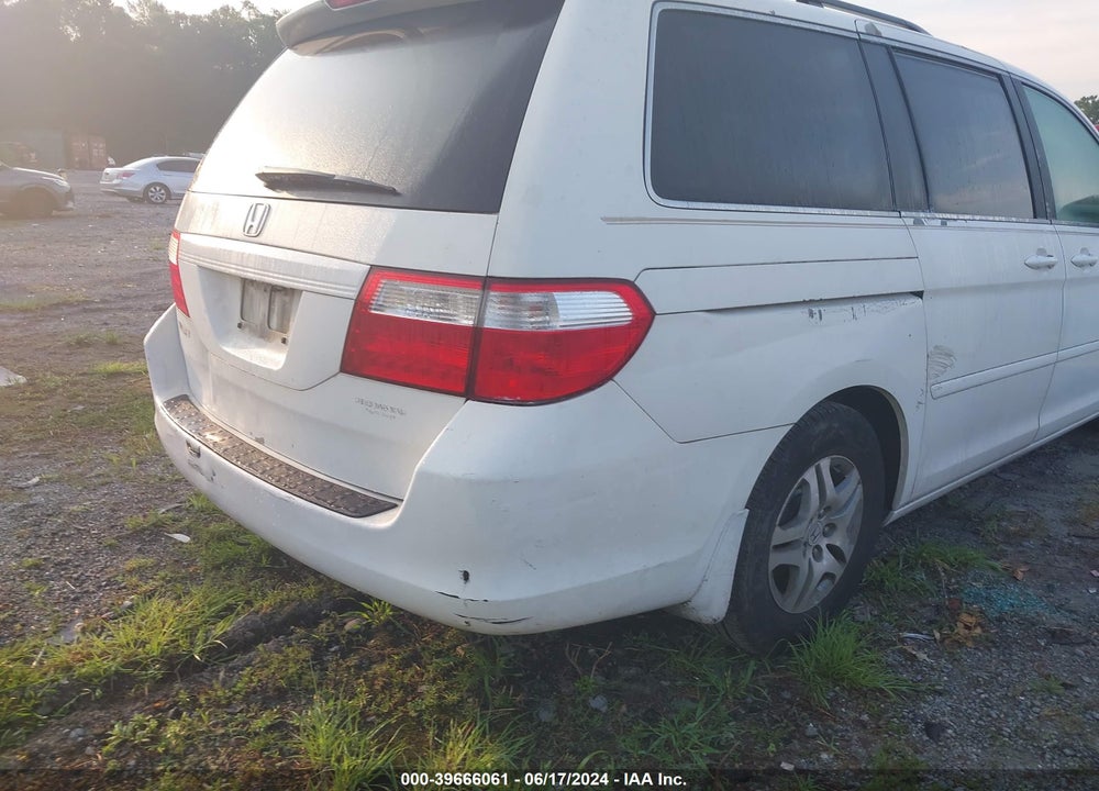 2007 HONDA ODYSSEY EX-L VIN: 5FNRL38697B427696