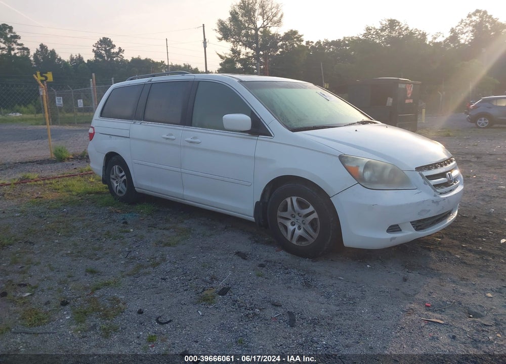 2007 HONDA ODYSSEY EX-L VIN: 5FNRL38697B427696