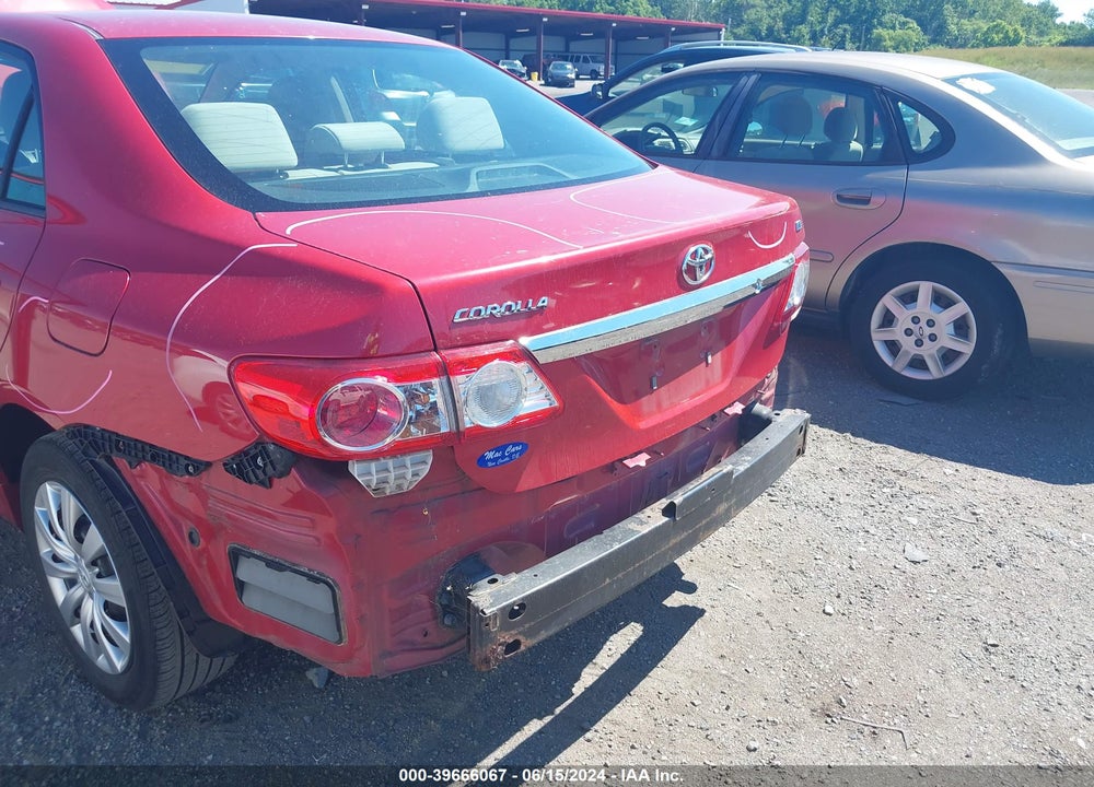 2012 TOYOTA COROLLA LE VIN: 2T1BU4EE9CC796850