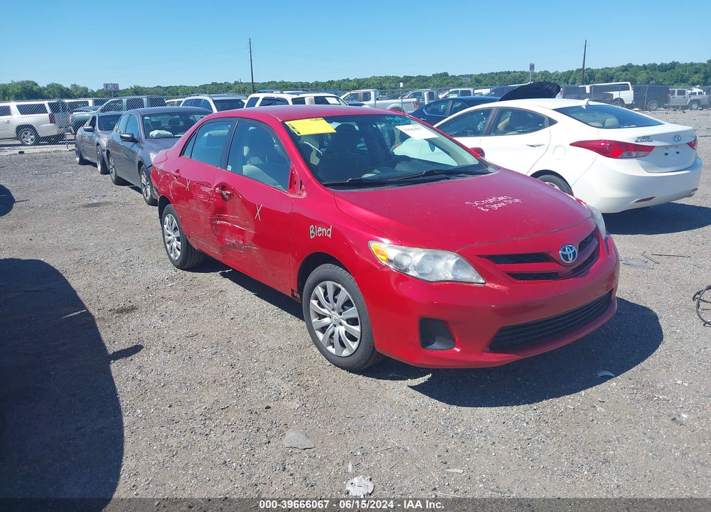 2012 TOYOTA COROLLA LE VIN: 2T1BU4EE9CC796850
