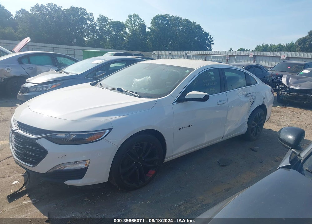 2020 CHEVROLET MALIBU FWD LT VIN: 1G1ZD5ST4LF125819