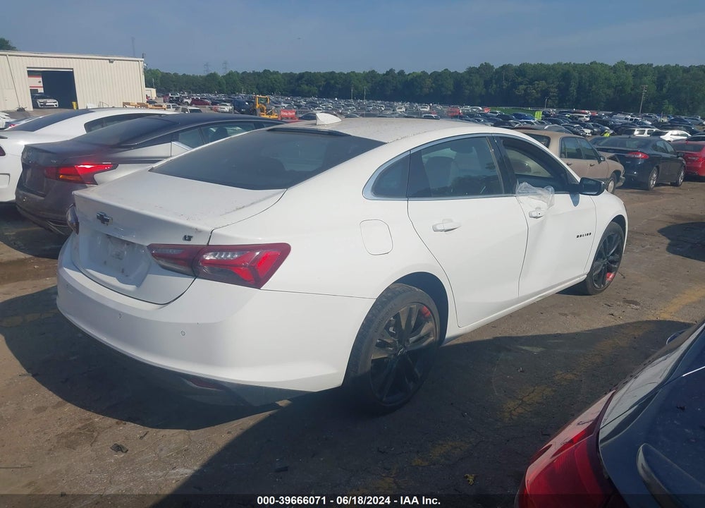 2020 CHEVROLET MALIBU FWD LT VIN: 1G1ZD5ST4LF125819