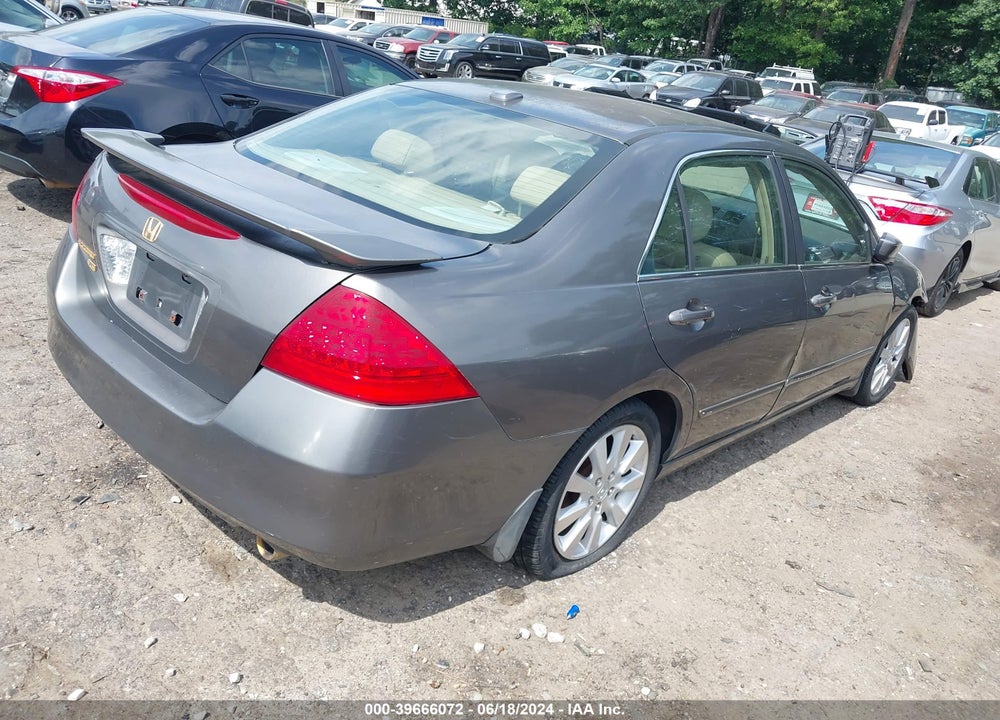 2006 HONDA ACCORD 3.0 EX VIN: 1HGCM66536A056039