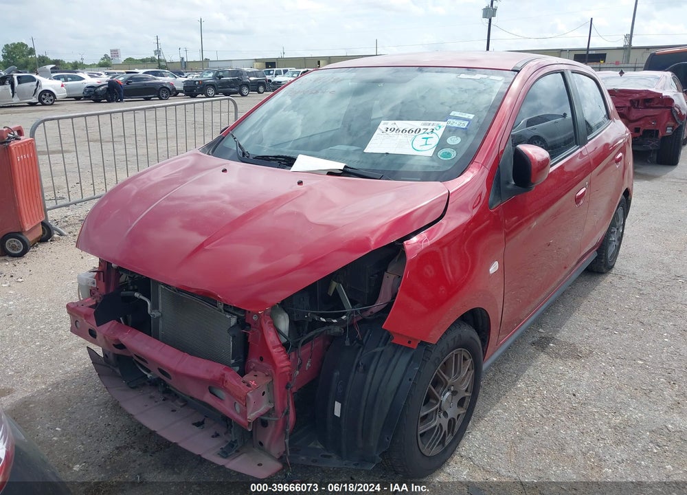 2017 MITSUBISHI MIRAGE ES VIN: ML32A3HJXHH012323