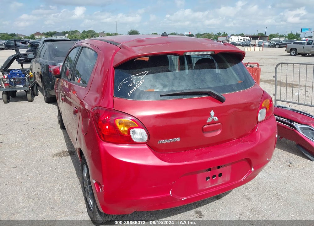 2017 MITSUBISHI MIRAGE ES VIN: ML32A3HJXHH012323