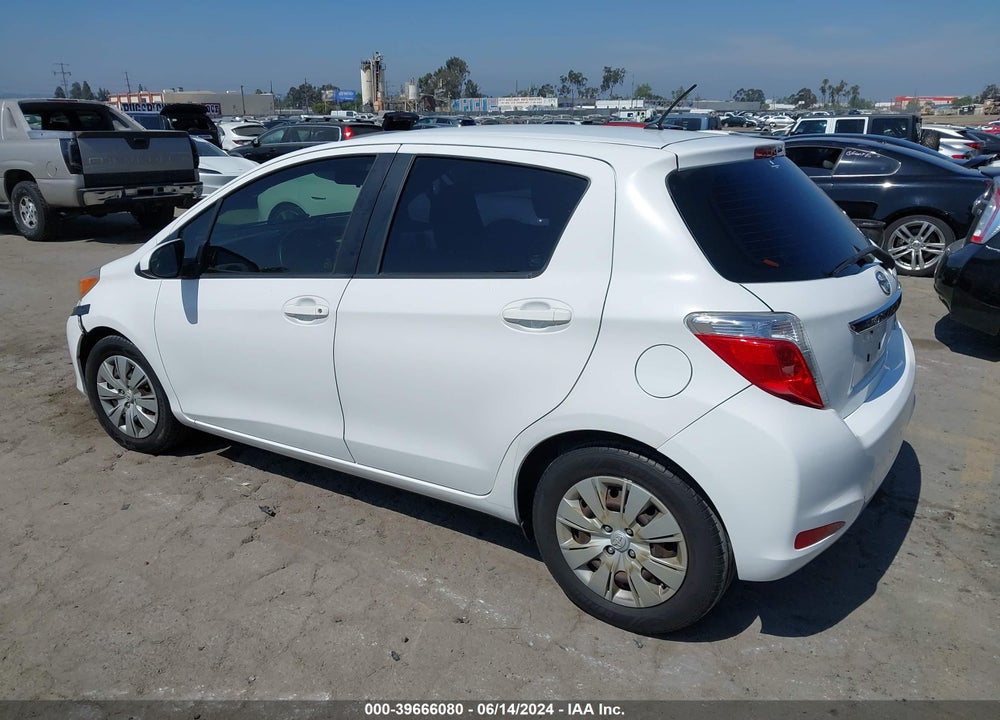 2012 TOYOTA YARIS L VIN: JTDKTUD36CD533592