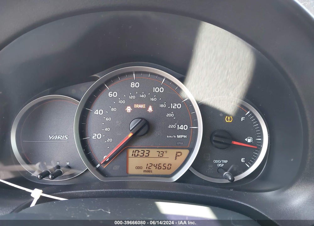 2012 TOYOTA YARIS L VIN: JTDKTUD36CD533592