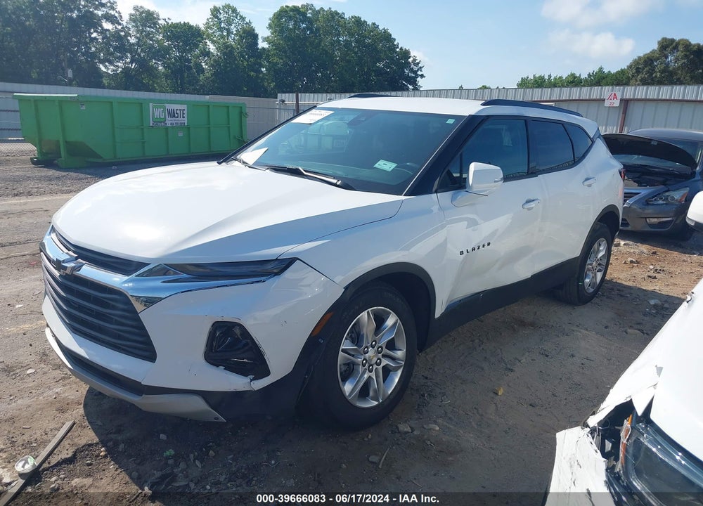 2021 CHEVROLET BLAZER FWD 2LT VIN: 3GNKBCRS4MS534455