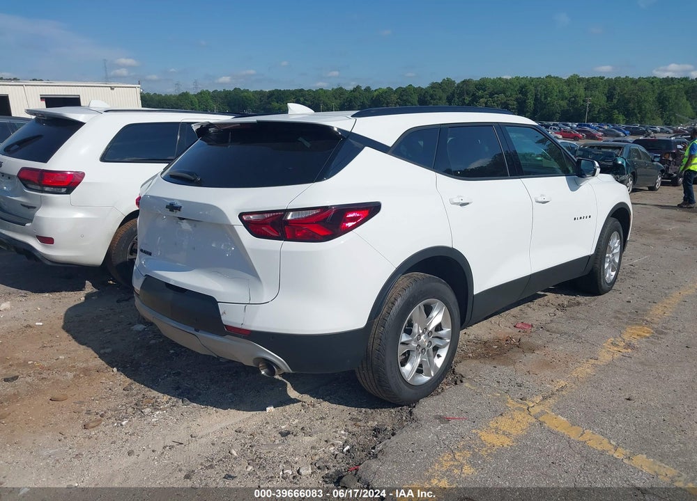 2021 CHEVROLET BLAZER FWD 2LT VIN: 3GNKBCRS4MS534455