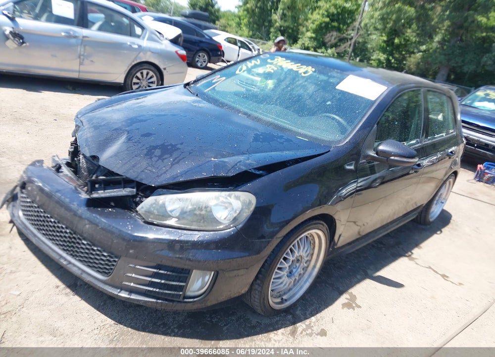 2012 VOLKSWAGEN GTI 4-DOOR VIN: WVWHV7AJ1CW168414
