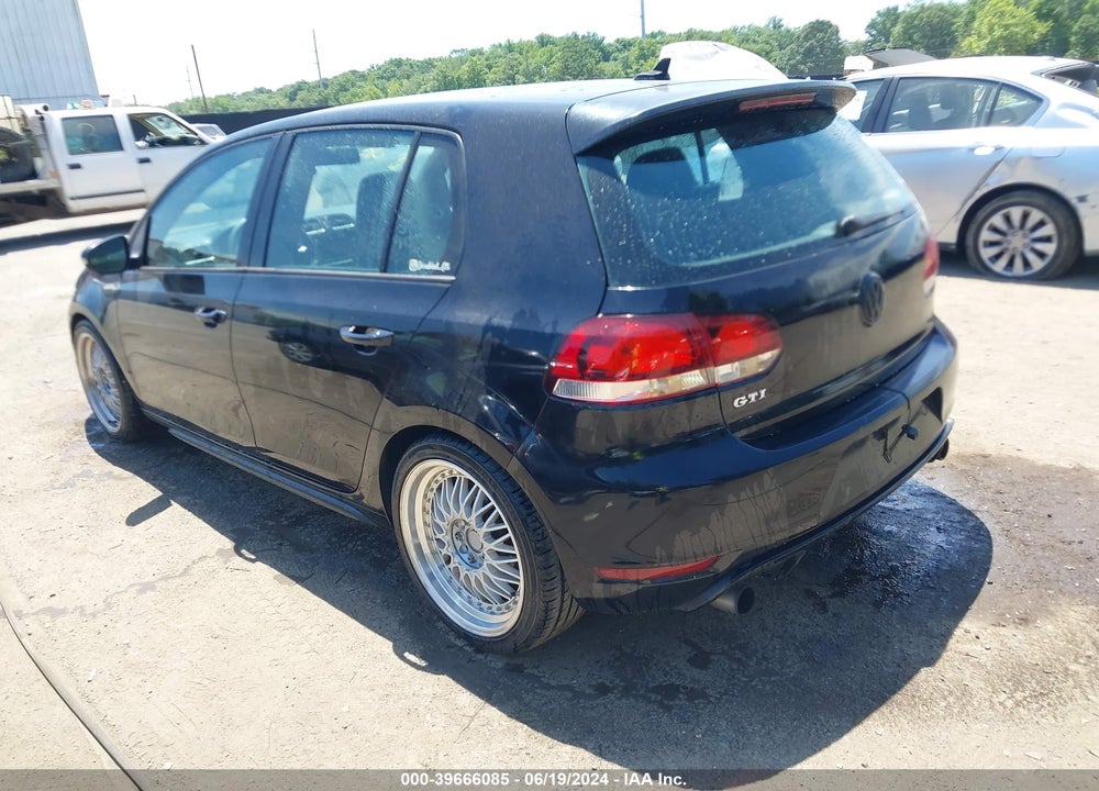 2012 VOLKSWAGEN GTI 4-DOOR VIN: WVWHV7AJ1CW168414