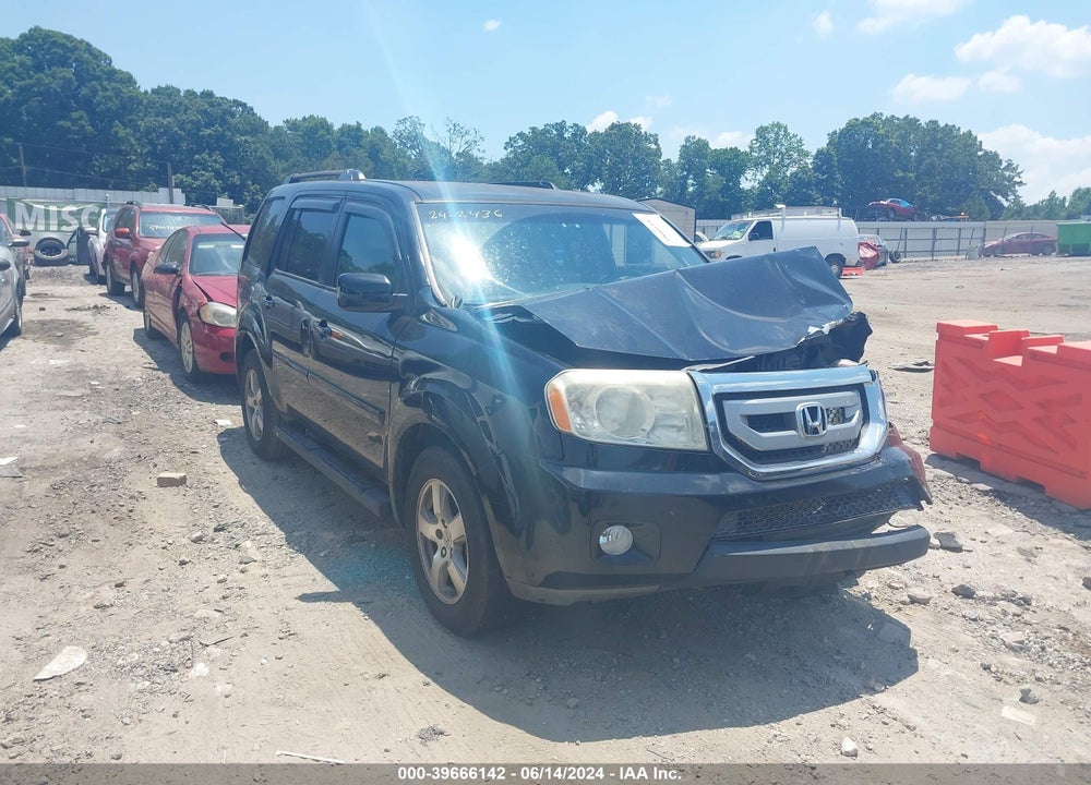 2011 HONDA PILOT EX VIN: 5FNYF4H47BB051323
