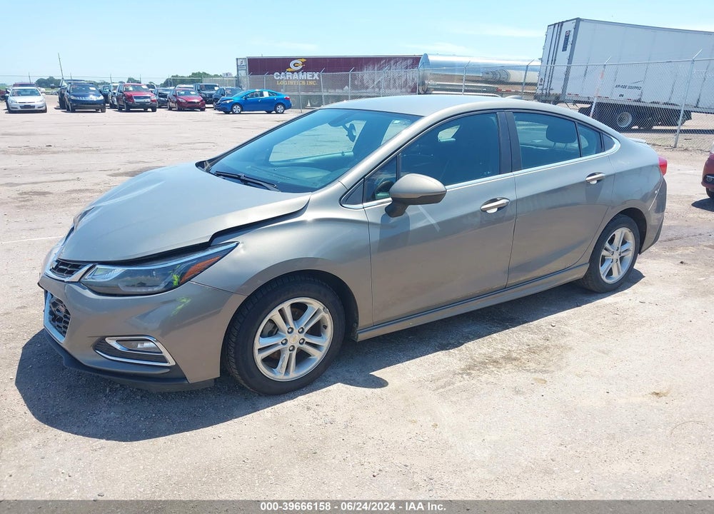 2017 CHEVROLET CRUZE LT AUTO VIN: 1G1BE5SM5H7203954