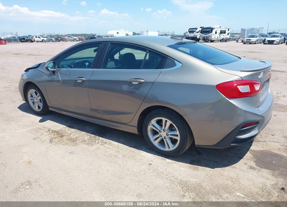 2017 CHEVROLET CRUZE LT AUTO VIN: 1G1BE5SM5H7203954