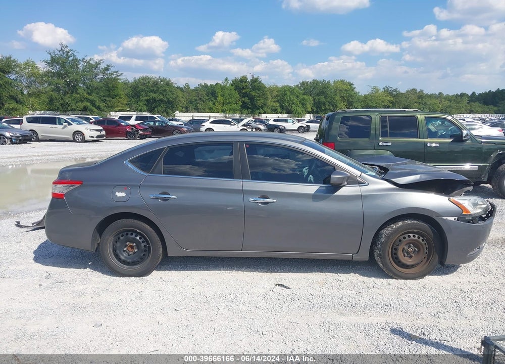2015 NISSAN SENTRA S VIN: 3N1AB7AP8FY383965
