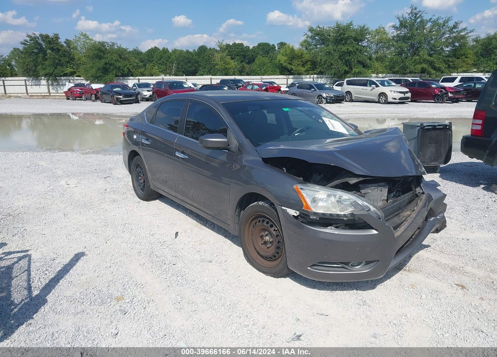 2015 NISSAN SENTRA S VIN: 3N1AB7AP8FY383965