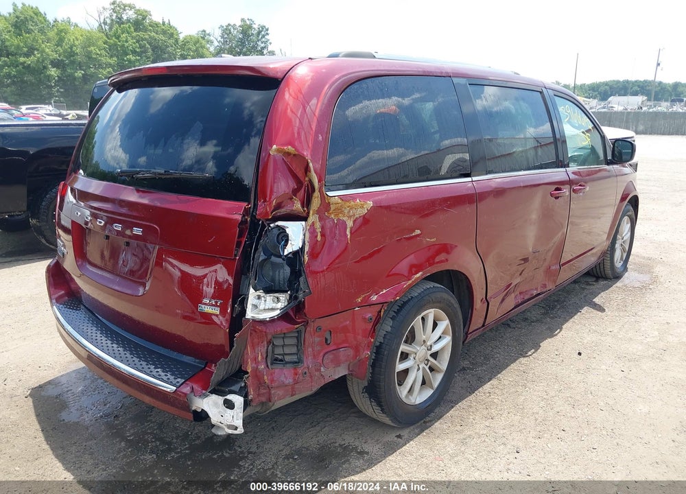 2019 DODGE GRAND CARAVAN SXT VIN: 2C4RDGCG5KR736373