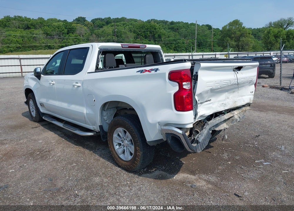 2021 CHEVROLET SILVERADO 1500 4WD SHORT BED LT VIN: 1GCUYDED5MZ406001