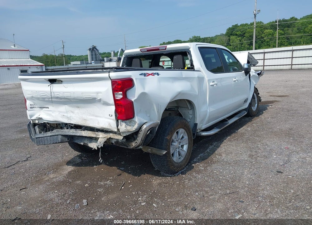 2021 CHEVROLET SILVERADO 1500 4WD SHORT BED LT VIN: 1GCUYDED5MZ406001
