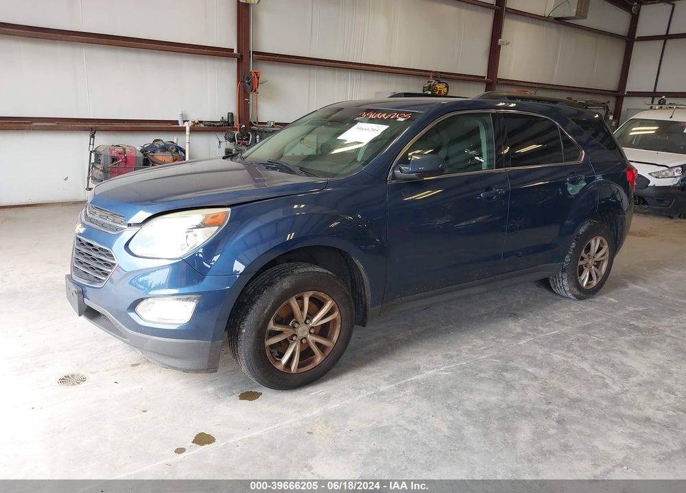 2016 CHEVROLET EQUINOX LT VIN: 2GNALCEK3G6345393