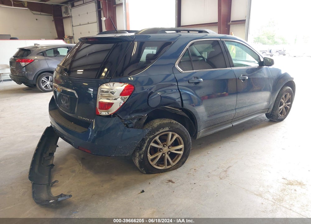 2016 CHEVROLET EQUINOX LT VIN: 2GNALCEK3G6345393