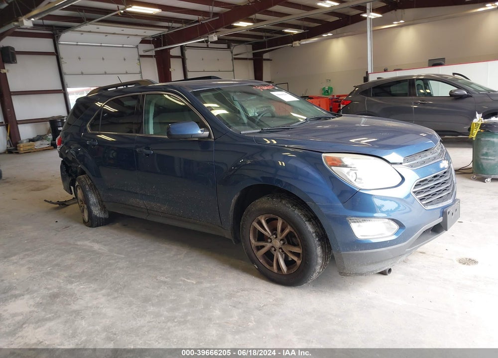 2016 CHEVROLET EQUINOX LT VIN: 2GNALCEK3G6345393