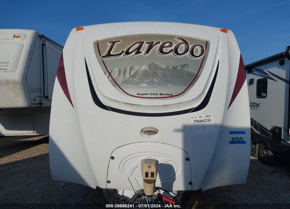 2011 KEYSTONE LAREDO VIN: 4YDT30325BV602316