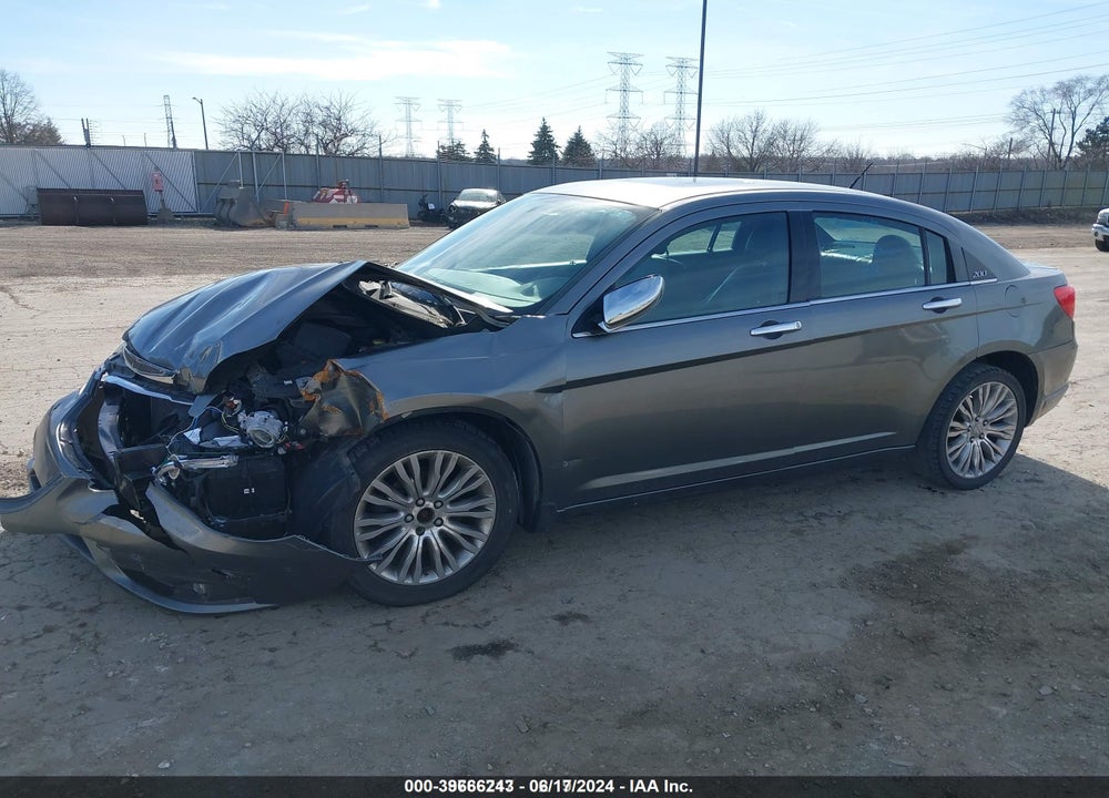 2012 CHRYSLER 200 LIMITED VIN: 1C3CCBCG1CN327110