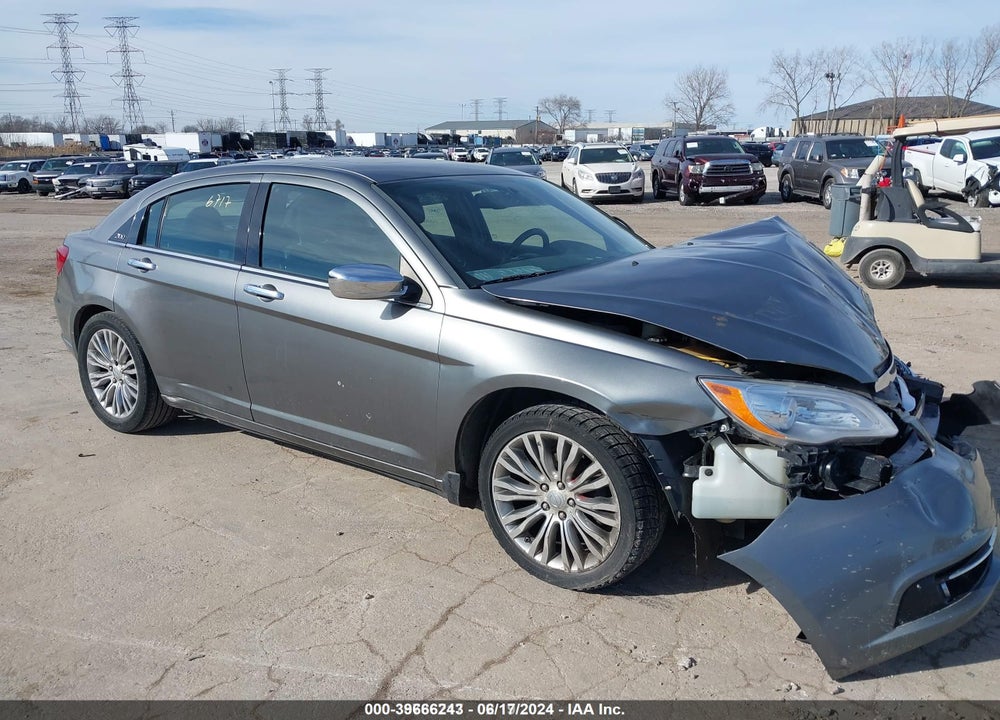 2012 CHRYSLER 200 LIMITED VIN: 1C3CCBCG1CN327110