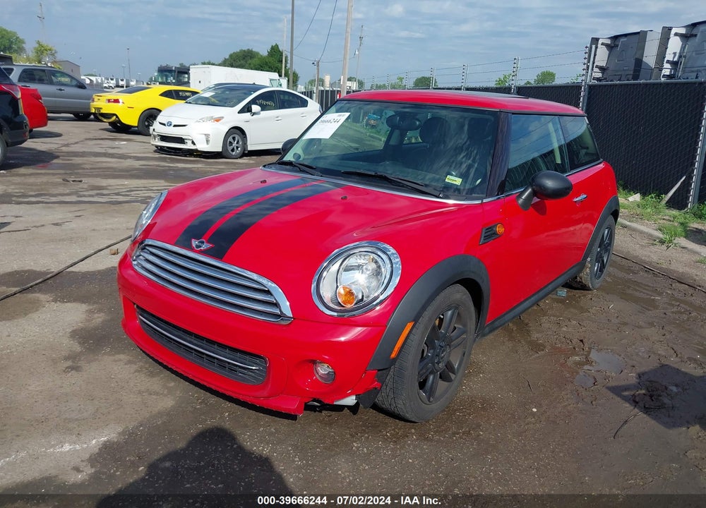 2012 MINI COOPER VIN: WMWSU3C59CT542994