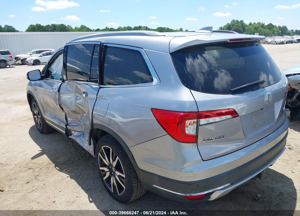 2021 HONDA PILOT AWD TOURING 7 PASSENGER VIN: 5FNYF6H61MB046604
