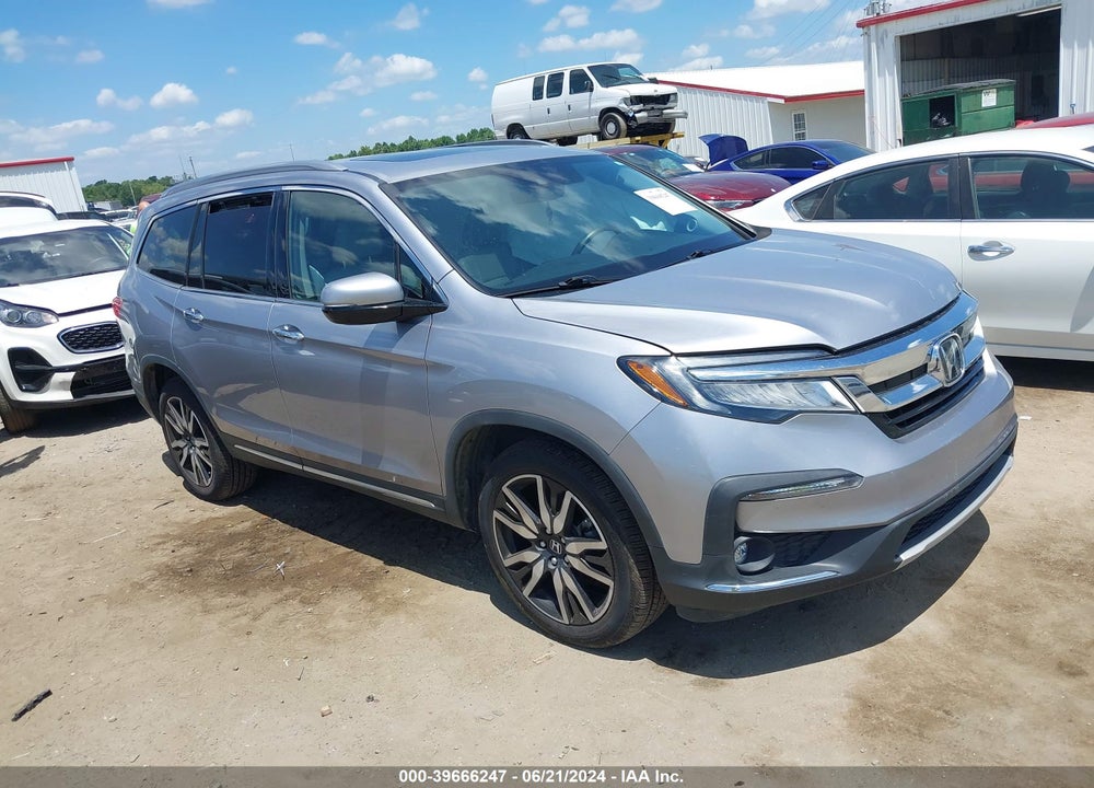 2021 HONDA PILOT AWD TOURING 7 PASSENGER VIN: 5FNYF6H61MB046604