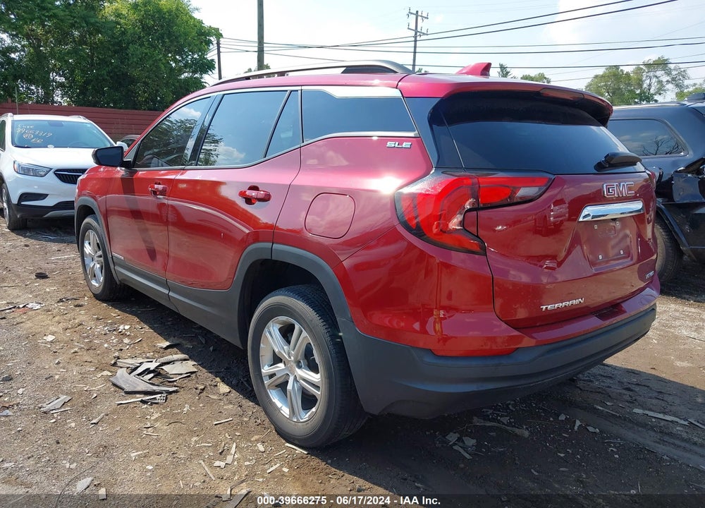 2020 GMC TERRAIN AWD SLE VIN: 3GKALTEV6LL224645