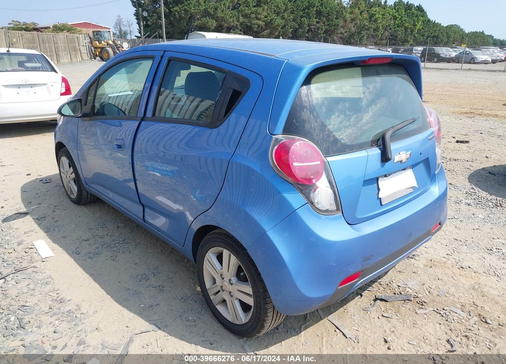 2014 CHEVROLET SPARK LS AUTO VIN: KL8CB6S99EC502395