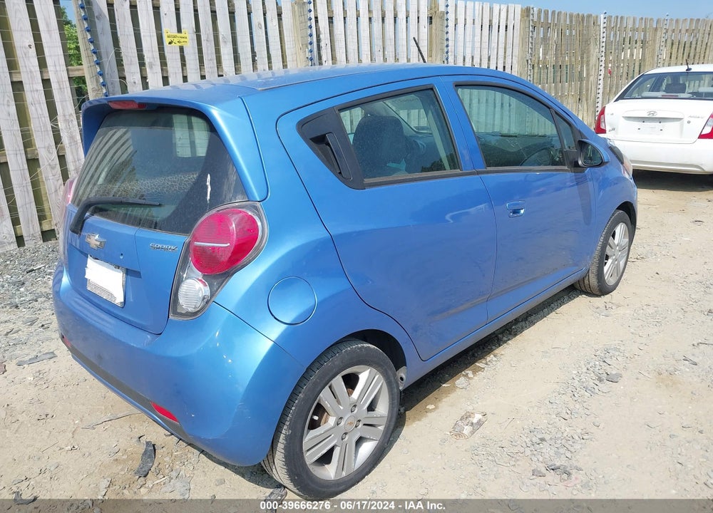 2014 CHEVROLET SPARK LS AUTO VIN: KL8CB6S99EC502395
