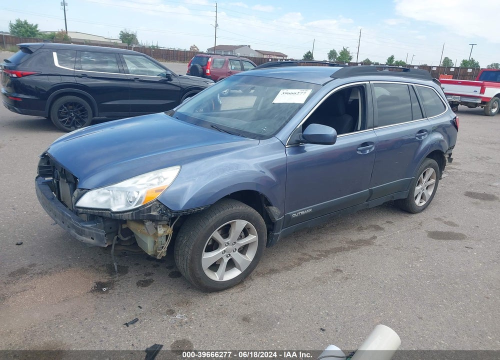 2014 SUBARU OUTBACK 2.5I PREMIUM VIN: 4S4BRCCC8E3256569