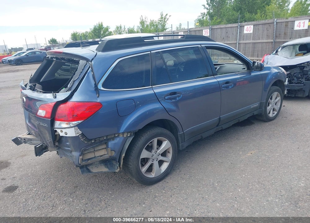 2014 SUBARU OUTBACK 2.5I PREMIUM VIN: 4S4BRCCC8E3256569