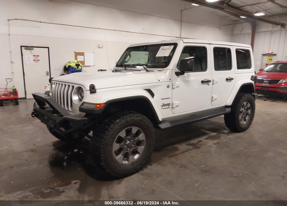 2018 JEEP WRANGLER UNLIMITED SAHARA 4X4 VIN: 1C4HJXEG3JW166588