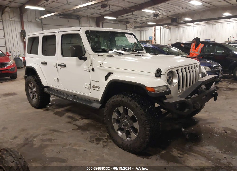 2018 JEEP WRANGLER UNLIMITED SAHARA 4X4 VIN: 1C4HJXEG3JW166588